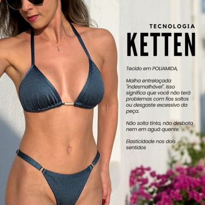 Biquíni Fita Montana Azul
