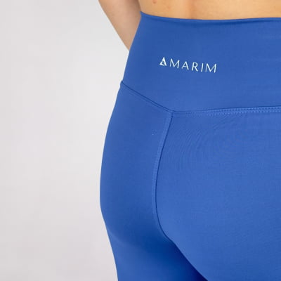 Calça Legging Fitness Montaria Cintura Alta Azul